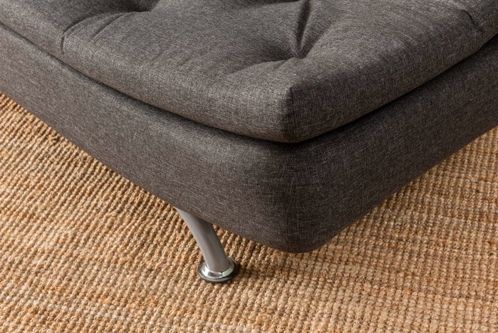 Atelier Del Sofa Rivo Sofá-Cama de 3 Plazas Gris Oscuro Atelier Del Sofa Rivo Sofá-Cama de 3 Plazas Gris Oscuro